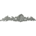 thumbnail image 2 of Ekena Millwork 43 1/4"W x 7"H x 1 1/4"P Quentin Shell Center with Scrolls Onlay, 2 of 6