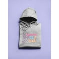 thumbnail image 3 of Purple Outline Of A Unicorn Hoodie Women -Image by Shutterstock, Female XX-Large, 3 of 4