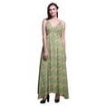 thumbnail image 1 of Bimba Floral Ladies Printed Resort Maxi DrawstringDressSpaghetti Strap Beach Wear-Medium, 1 of 1
