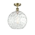 thumbnail image 5 of Innovations Lighting 516-1C-17-12 Athens Semi-Flush Athens 12" Wide Semi-Flush Globe, 5 of 5