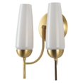 thumbnail image 1 of Aplique de pared con diseño de hierro dorado para sala de estar, escalera, pasillo, nuevo estilo chino, LED, dormitorio, cabecera, aplique de pared de doble cabezal (doble), 1 of 4