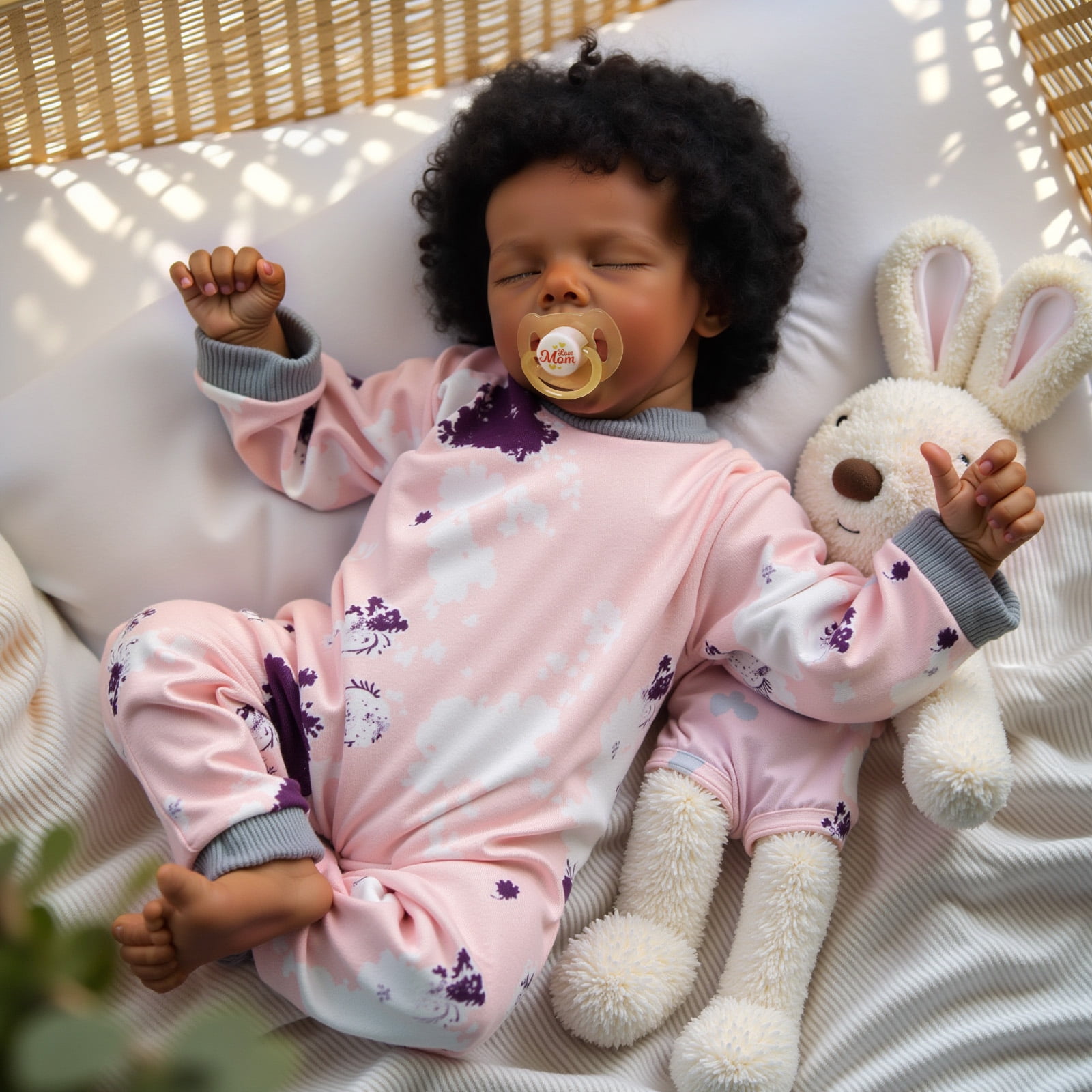 RSG 17 inch Reborn Baby Dolls Newborn Baby Dolls Soft Cloth Body Real Lifelike Doll with Gift Box for Kids Age 3+