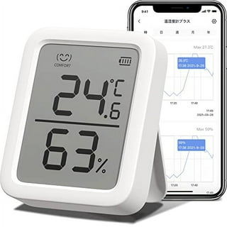  Govee WiFi Temperature Humidity Sensor, Compatible with Alexa,  Wireless Thermometer Hygrometer Temp Humidity Monitor for House,  Greenhouse, Wine Cellar, Humidor (5G WiFi Not Supported) : Patio, Lawn &  Garden