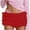 Red, variant on Uaswgudfs Women's Pajamas Shorts Layered Lace Short Sleep Pants with Cute Ruffled Hem for Cozy Home Relaxation