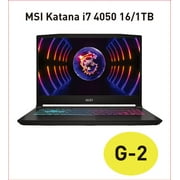 MSI Katana 15.6 inch 144Hz Gaming Laptop Intel Core i7-13620H NVIDIA GeForce RTX 4050 16GB DDR5 1TB SSD Black (2024)