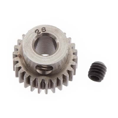 Robinson Racing Nickel-Plated 48 Pitch Pinion Gear 26T