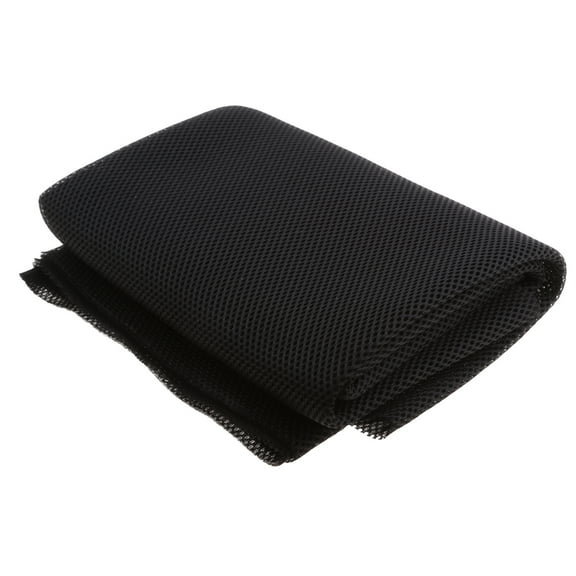 Speaker Grill,Protective Stereo Gille Mesh Cloth 140 x 50cm black