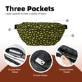 thumbnail image 4 of Naloa Cute Dinosaurs (2) Print Running Belts for Men Women,Running Fanny Pack with 2-Zipper Pockets,Waterproof Waist Pack for Travel Hiking Running Outdoor Sports, 4 of 8