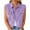 Purple, variant on APEXFWDT Women's Plus Size Denim Vest 1X-5XL - Sleeveless Button Front Waistcoat for Layering Over Dresses & Shirts,M,White