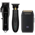 thumbnail image 1 of SUPREME TRIMMER - Kit de corte de pelo para peluquería, recortadora de pelo y afeitadora profesional para hombre, cortadora de barba para hombre, STC5030, ST5220 y STF602 (negro plano), 1 of 5