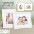 thumbnail image 5 of Langdon House 8x10 White Picture Frames W/ Mats, 10 PK, Estate Tabletop Picture Frames, 5 of 6