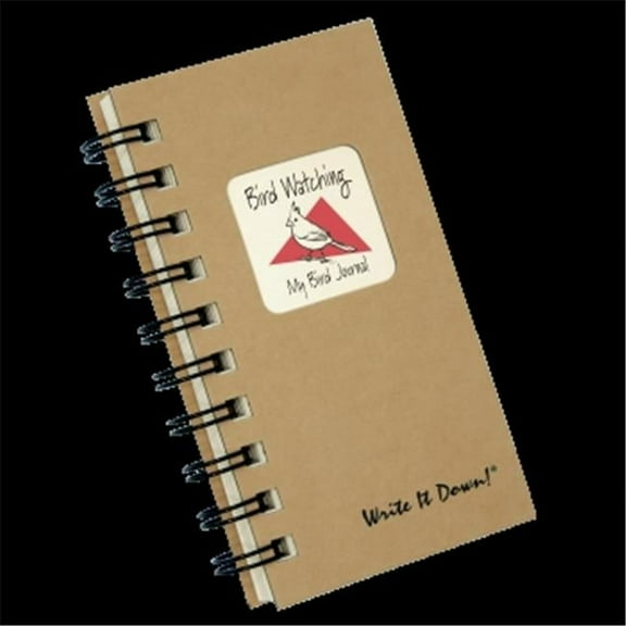 Journals Unlimited Bird Watching - My Mini Bird Journal - Kraft