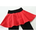 thumbnail image 3 of FEDPOP Girls Clothes Outfits Sets Sweatshirt Top & Long Pantskirts Graphic Clothes Set Size 6T, 3 of 8