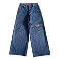thumbnail image 1 of Vaqueros Retro Skull Hip Y2k Hop Harajuku Vintage Nuevos, 1 of 6
