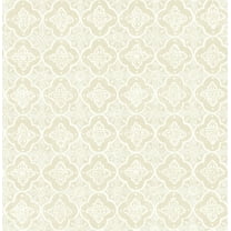 Brewster Seville Wheat Geometric Tile Wallpaper