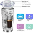 thumbnail image 5 of To My Son Gifts Coffee Tumblers 20oz - Son Lion Tumbler, Son Gifts from Mom, Son Coffee Travel Mug, Gifts for Grown Son Cup, Birthday Christmas for Son Insulated Stainless Steel Drinking Cup, 5 of 7