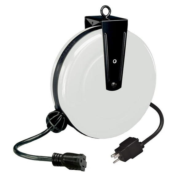 5000A-30GF-S 30-Foot Single Tap Cord Reel, yellow