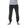 thumbnail image 1 of Pro Club Pantalon Long en Molleton pour Homme, Noir, Très Grand, 1 of 4