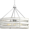 thumbnail image 1 of Progress Lighting P500090-141 22.75 in. Gulliver 5-Light 75W Med Pendant Ceiling Light in Galvanized, 1 of 5