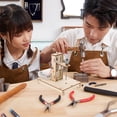 thumbnail image 1 of Mobutofu 1 Set Mini Wood Bench Drill Press Lever Principle for Diy Enthusiasts Office Use, 1 of 5
