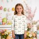 thumbnail image 1 of Blusas y camisas de manga larga con cuello redondo y estampado de Pascua, camiseta interior de cuello redondo y manga tres cuartos para niños de talla mediana y grande., 1 of 9