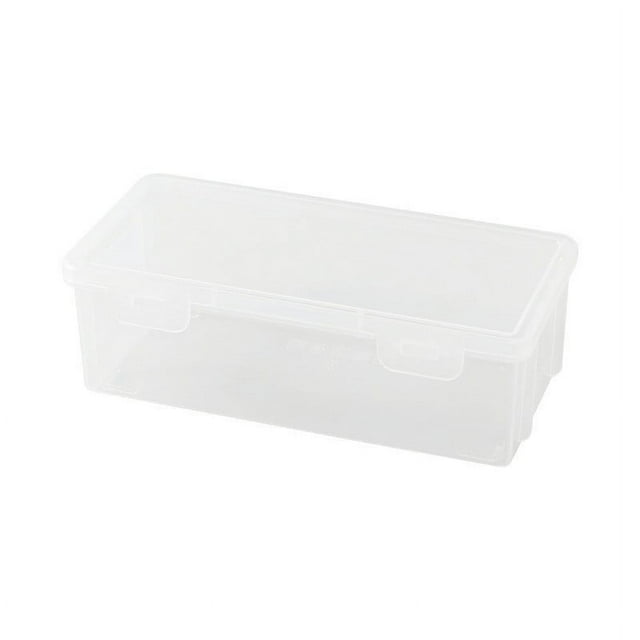 Organizers and Storage,Extra Large Capacity Plastic Pencil Box Stackable Translucent Clear Pencil Box Office Supplies Storage Organizer Box for Gel Pens Erasers Tape Pens Pencils Mark