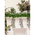 thumbnail image 2 of Serene Spaces Living Artificial Double Cypress Garland, Christmas Tree Garlands, Holiday Decor, 5ft Long, 2 of 5
