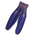 thumbnail image 2 of VONKY Pantalon Harem en Polyester Taille Smockée Coloré Été Mode Décontractée Femme violet Bleuté, 2 of 6