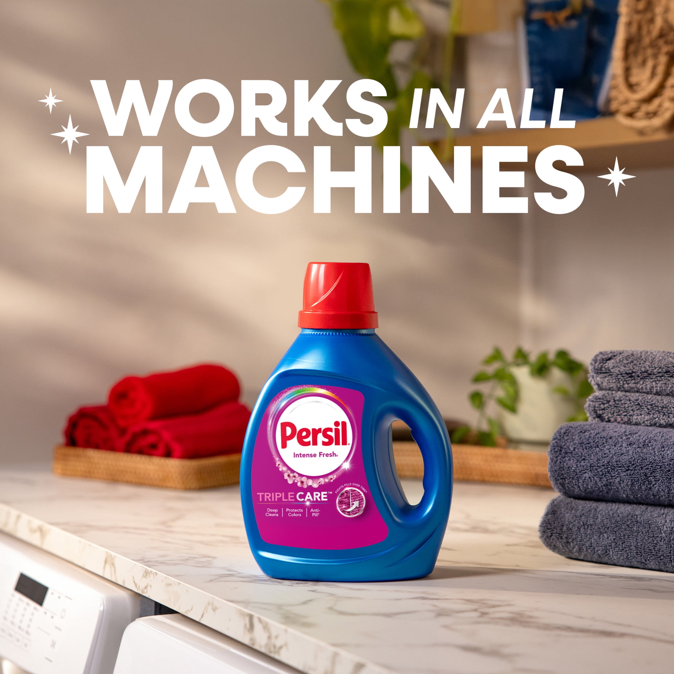 Persil Deep Clean Intense Fresh Liquid Laundry Detergent, 84 fl oz, 64 Loads