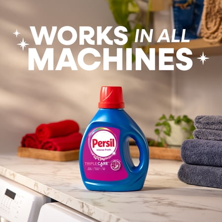 Persil Deep Clean Intense Fresh Liquid Laundry Detergent, 84 fl oz, 64 Loads