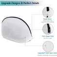 thumbnail image 4 of Washing Bag for Shoes, Laundry Bags, Washing Net with Zipper for Washing Machine Mesh Laundry Net Laundry Bags - 2 Set, 4 of 5