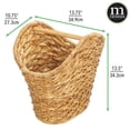 thumbnail image 3 of Portarrollos mDesign Water Hyacinth Natural/Tan, 3 of 7