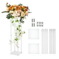 thumbnail image 4 of KFFKFF 10PCS 23.6inch Tall Wedding Column Flower Stand Display Rack Acrylic, 4 of 9