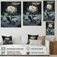 thumbnail image 4 of Designart A Blooming White Peony Flower In Winter II Canvas Wall Art, 4 of 5