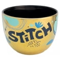 thumbnail image 3 of Tazon de Ceramica Metalizado Stitch Cerealero Dorado Capacidad 710 ml Taza Jumbo Tarro, 3 of 4