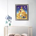 thumbnail image 4 of Cuadros Decorativos 5D Kit DIY árbol de Navidad playa completo redondo diamante pintura mosaico imagen decoración JShteea Nuevos Originales, 4 of 8