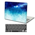 thumbnail image 5 of KSK KAISHEK Hard Shell Case Only for 2018 - 2022 Release Newest MacBook Air 13 inch with Retina Display & Touch ID USB Type-C Model: A1932&A2179&A2337 m1 Galaxy 124 + Black Keyboard Cover, 5 of 5