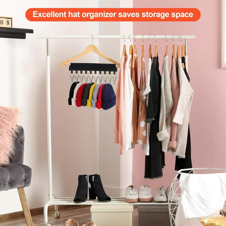 Hang hats in closet deals