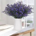 thumbnail image 3 of 4pcs Artificial Lavender Purple Fake Flowers Acsergery Gift Lavenders Plants, 3 of 3