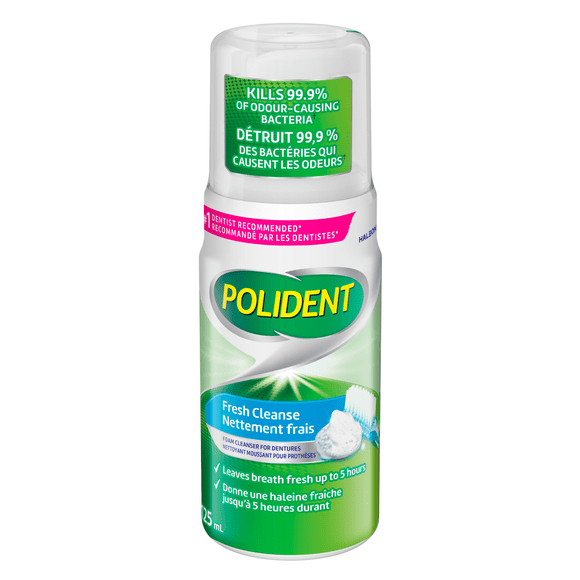 Polident Fresh Cleanse Foaming Daily Denture Cleanser