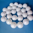 thumbnail image 2 of Milisten 240pcs Wedding Decoration Modeling Craft Solid Polystyrene Balls Round Spheres DIY Stuff (White Solid 2.5cm), 2 of 5
