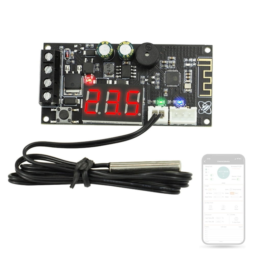 Remote WIFI Controller Refrigeration Heating Control Module Digital Controller  Mobilephone APP Control Support Android and iOS System Support 15 Days  Cloud Recording and Remote Firmware U | Walmart Canada
