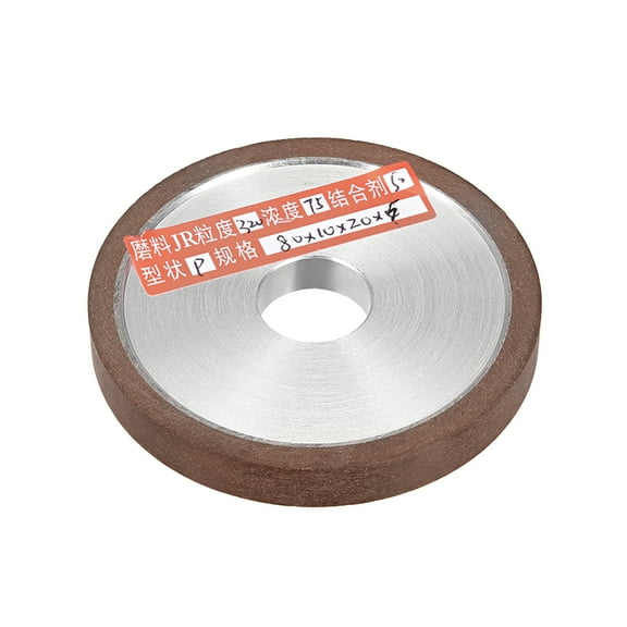 Uxcell 3.15Inch Diamond Grinding Wheel Resin Bonded for Carbide Metal 320 Grit 75%