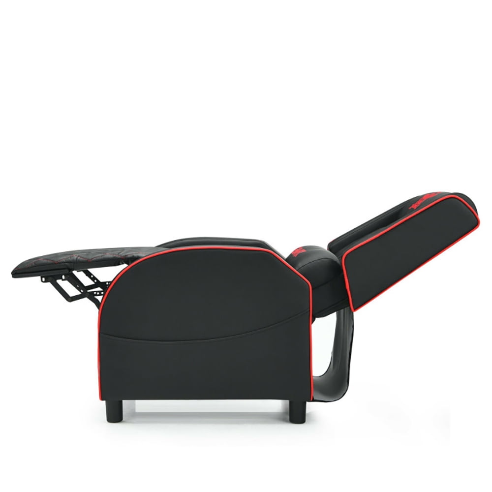 Finihen Massage Recliner Chair, Massage Gaming Recliner Chair with Headrest and Adjustable Backrest, for Home Theater, Red Finihen Massage Recliner Chair, Massage Gaming Recliner Chair with Headrest and Adjustable Backrest, for Home Theater, Red