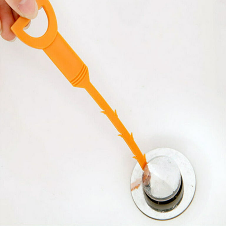 XBllcyiv 25 Inch Hair Drain Clog Remover Cleaning Tool. sink snake