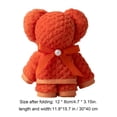 thumbnail image 3 of Kumdkd Cute Bear Towel Gift Set, Soft Coral Velvet Hooded Towel for Baby & Kids, Adorable Gift Box for Birthdays, Baby Showers, Christening, 3 of 6
