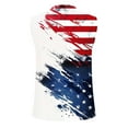 thumbnail image 5 of Miqool Men's American Flag Tank Tops Sleeveless Buttons V Neck Muscle Shirts Gym Workout Fitness Bodybuilding Tee Shirts, 5 of 5