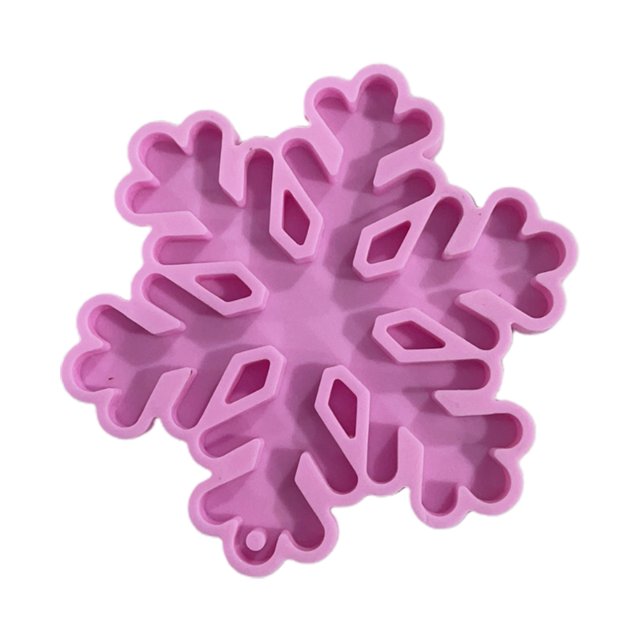 Techinal Shiny Christmas Keychain Mould Silicone Epoxy Resin Molds DIY Necklace Jewellery Making Keychain Decoration