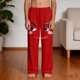 thumbnail image 5 of Niños Pantalones Niñas Imprimida Playa Casual con Bolsillos para Vacaciones Deportes Al Aire Libre Niñas Pantalones, 5 of 9
