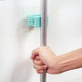 thumbnail image 4 of Punch-Free Mop Double Buckle Creative Non-Trace Bathroom Stick Double Buckle Broom Double Buckle waterproof kitchen hanger, 4 of 7